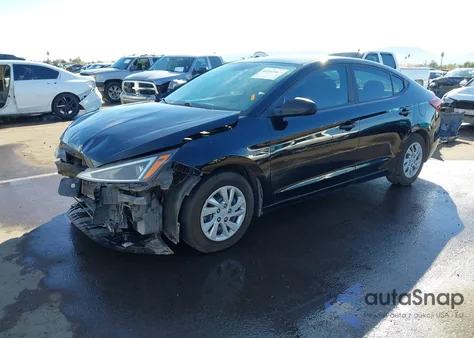 2019 Hyundai Elantra Se z USA, uszkodzony, nr VIN KMHD74LF8KU842869